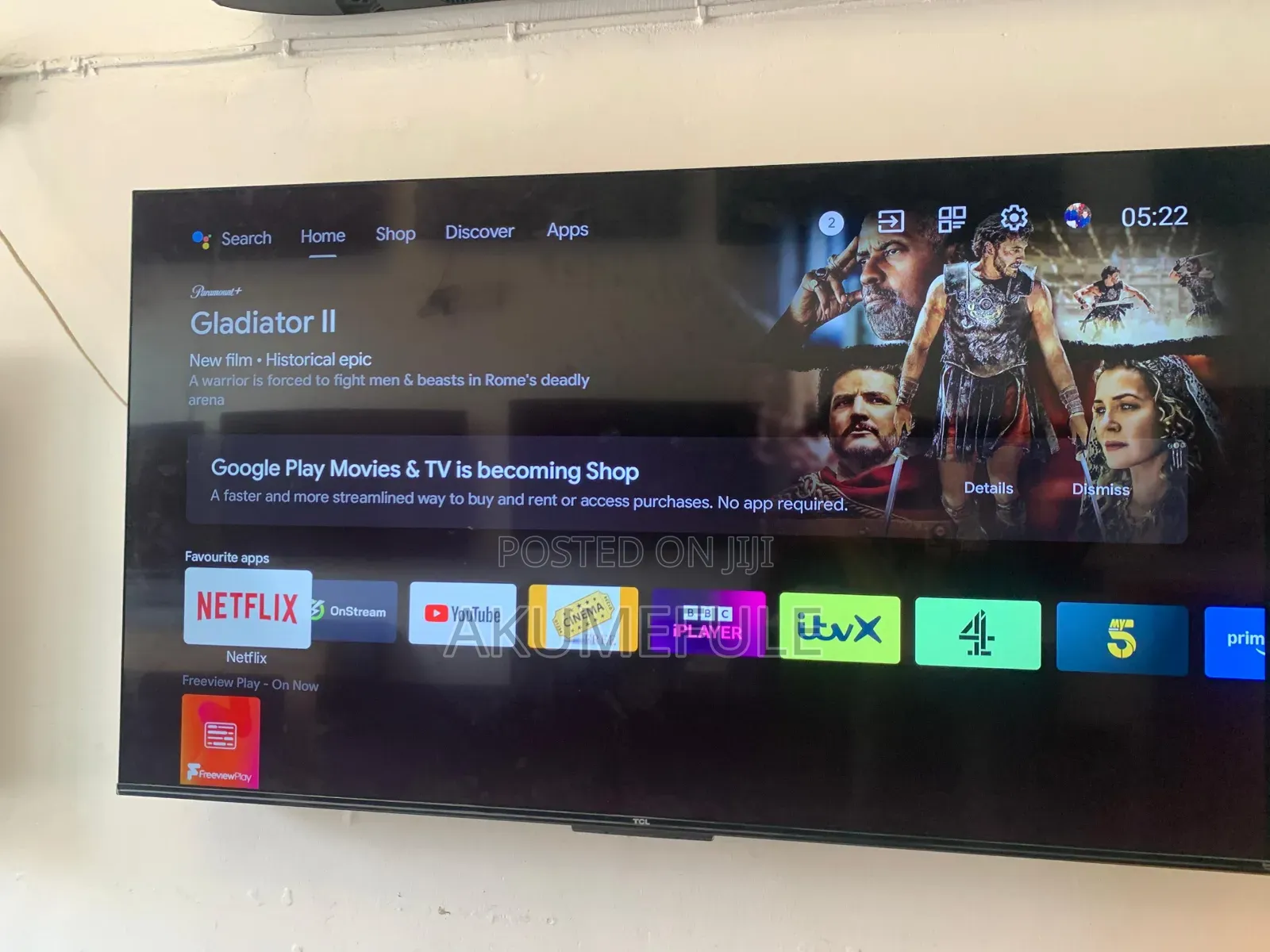TCL Android TV 43 Inches Display