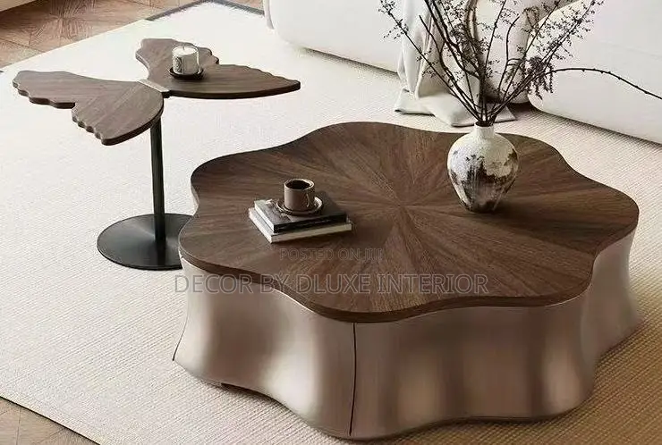 Italian Minimalist Special-Shaped New Petal Coffee Table