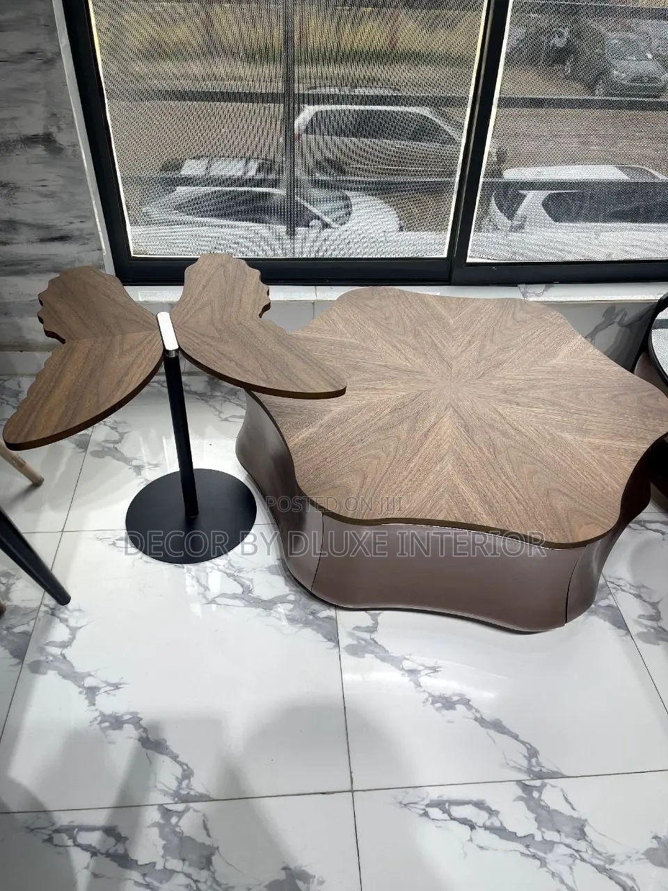Italian Minimalist Special-Shaped New Petal Coffee Table