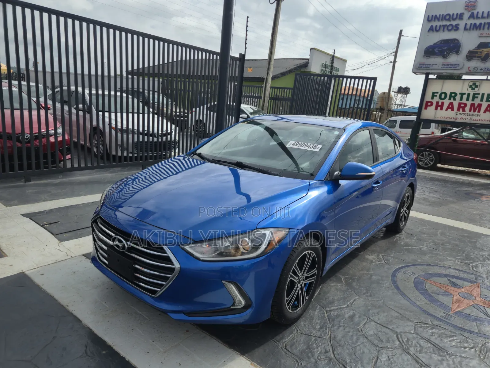 Hyundai Elantra SE 2018 Blue