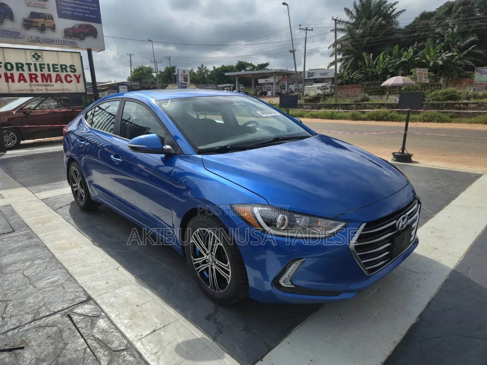 Hyundai Elantra SE 2018 Blue