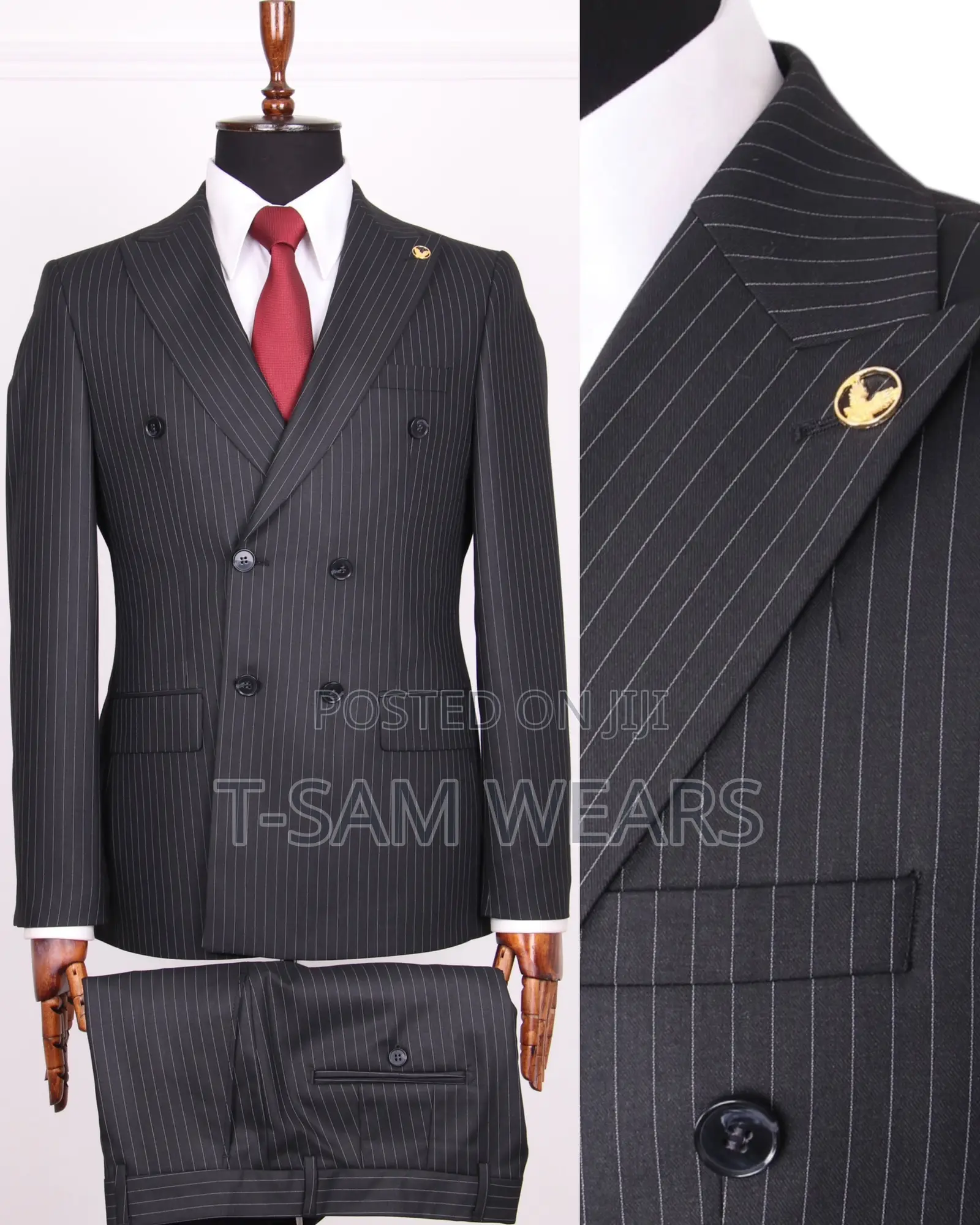 Mario Casas Italian Strips Suit