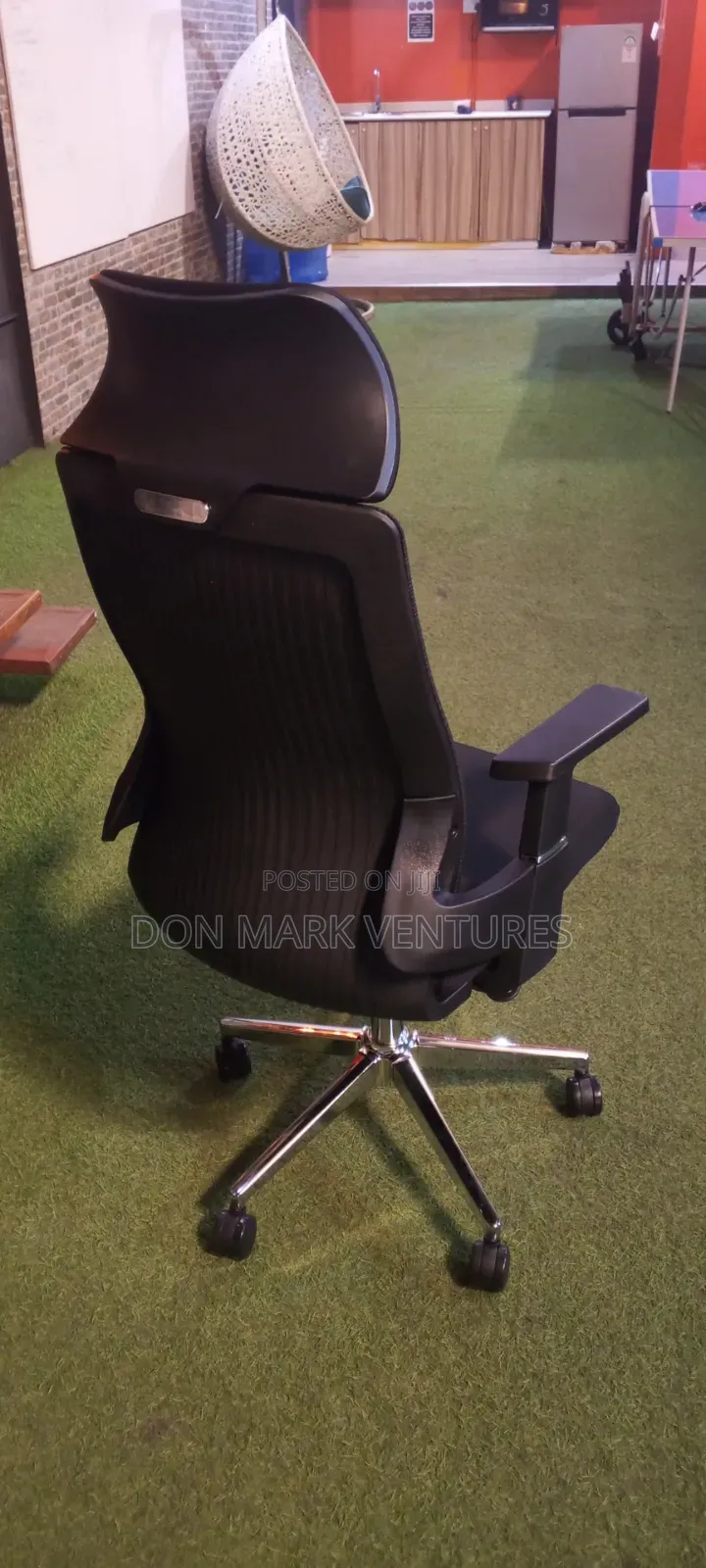 Luxury Office Net Chair With Head Rest