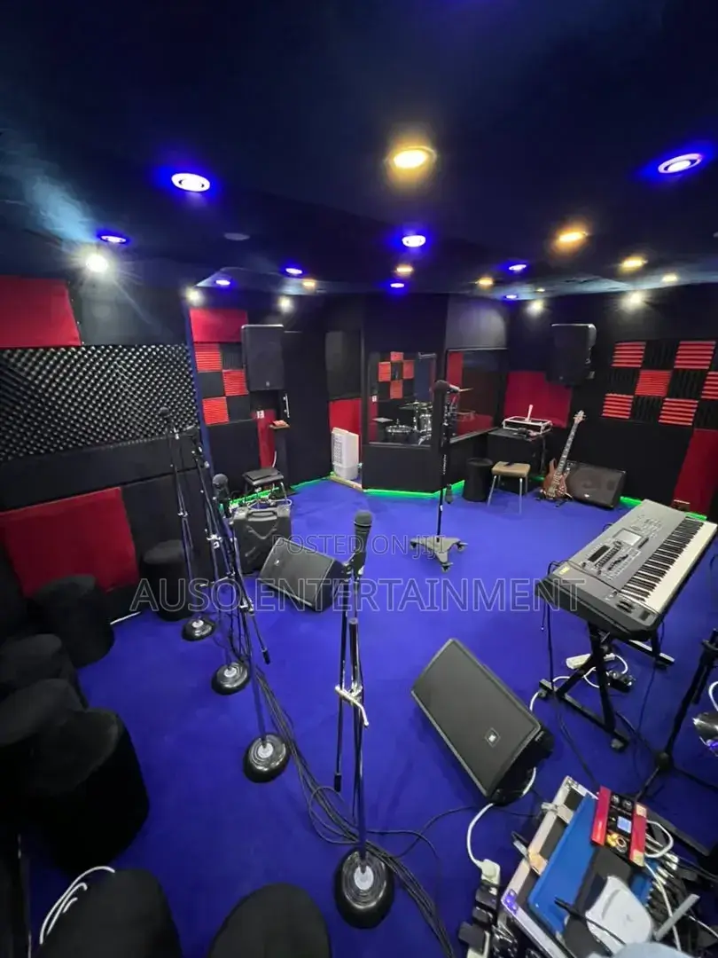 Live Recording Studio in Lagos