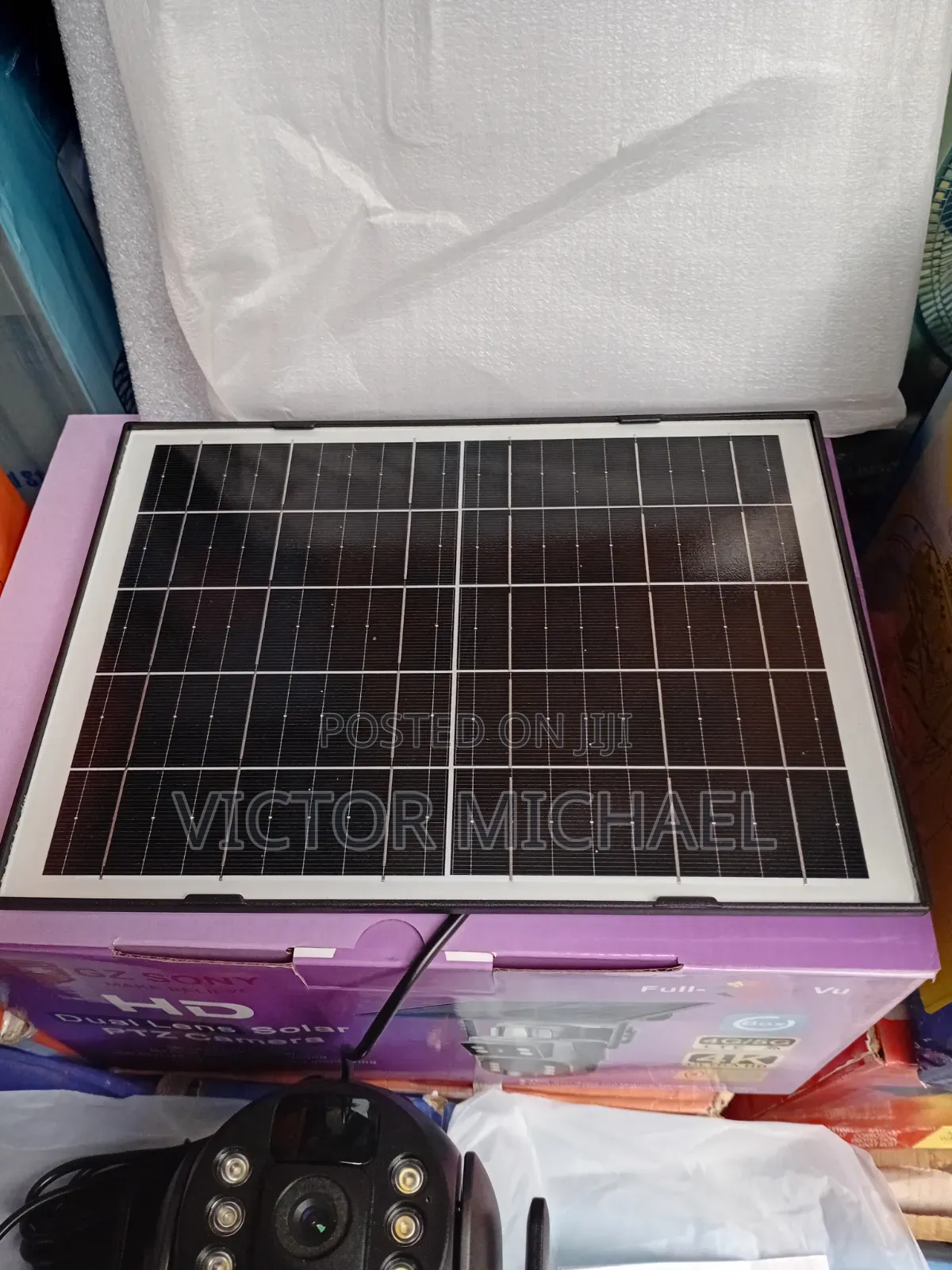 Dual Lens Solar CCTV Camera | 4G LTE | UBox
