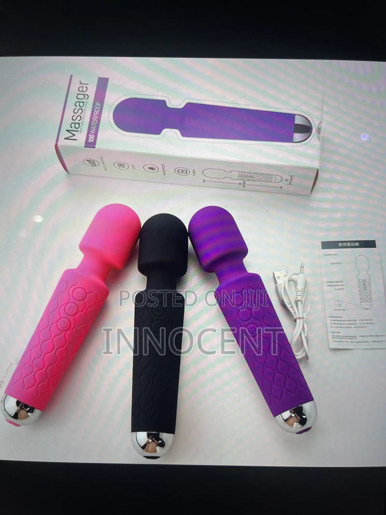 Rechargeable Av Stick Vibration Sex Toys