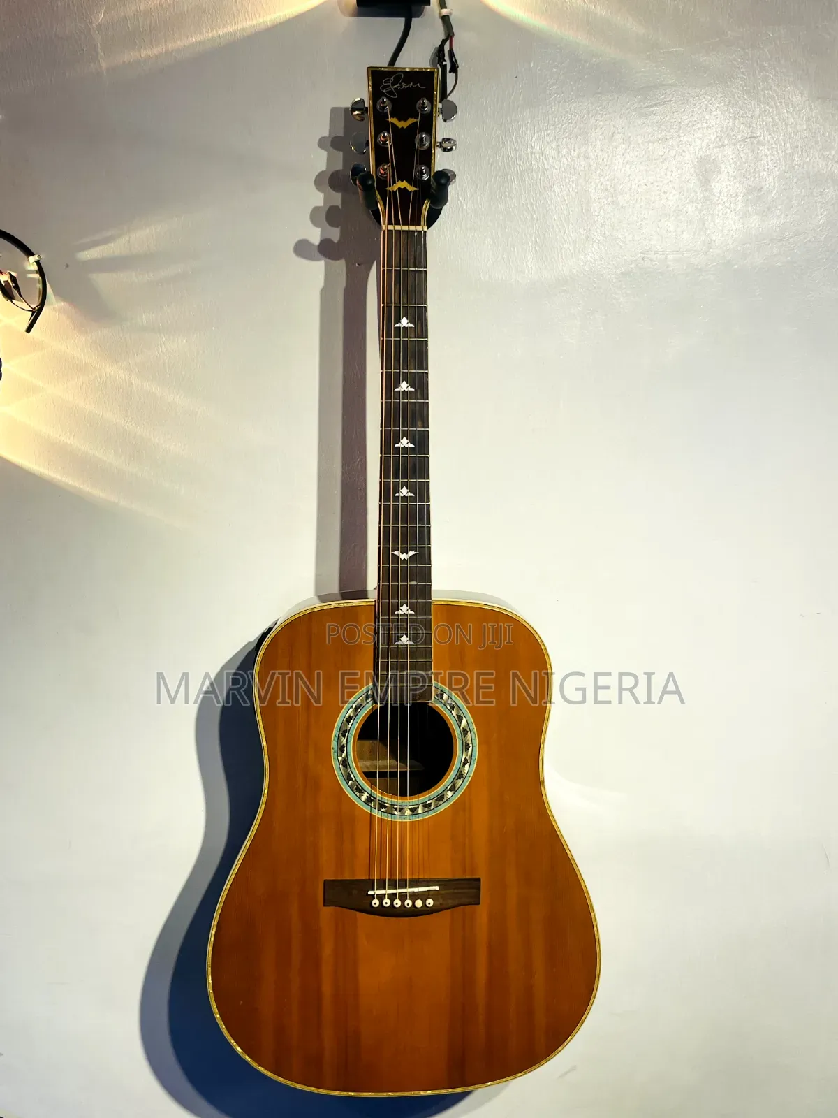 Electroacoustic Dreadnought Guitar With Seven (7) Accessories_ Fender