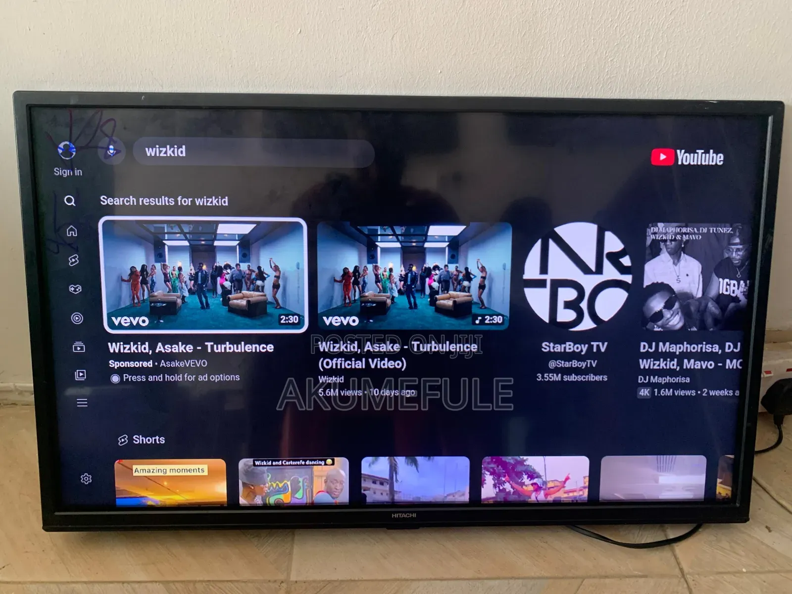 Hitachi Android Smart TV 32 Inches