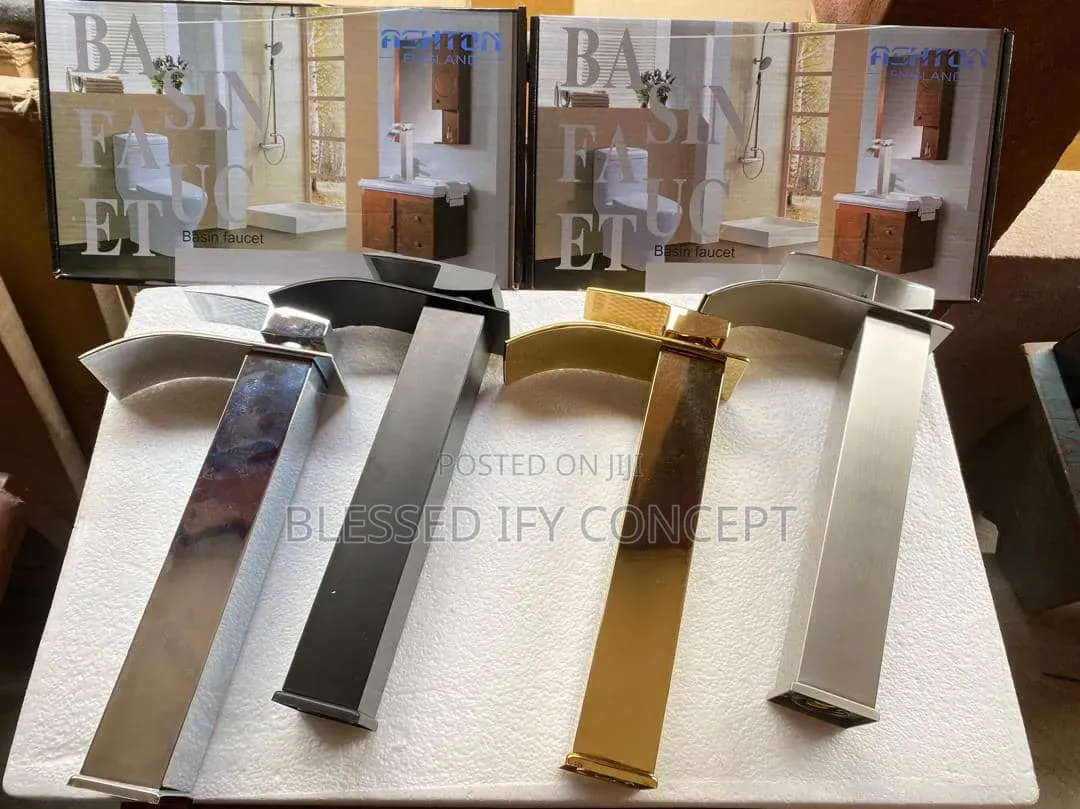 High Quality Long Neck Basin Mixer Tap,Gold,Chrome Black Colors