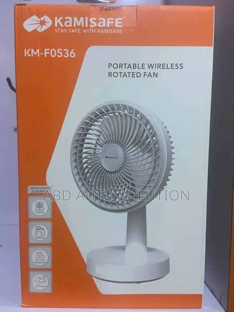 Portable Wireless Rotating Fan