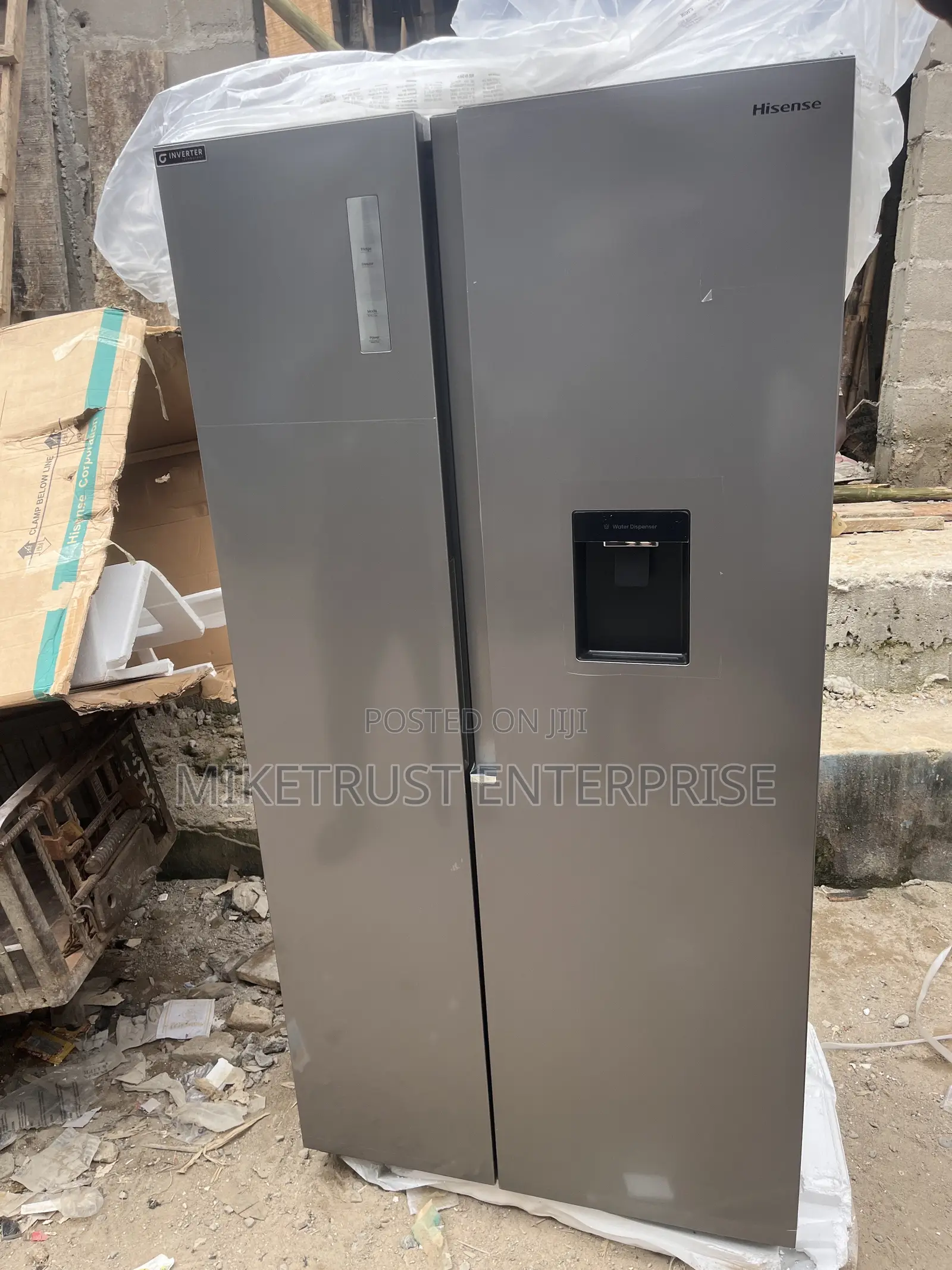 Hisense Side by Side Inverter 529 Litter Refrigerator
