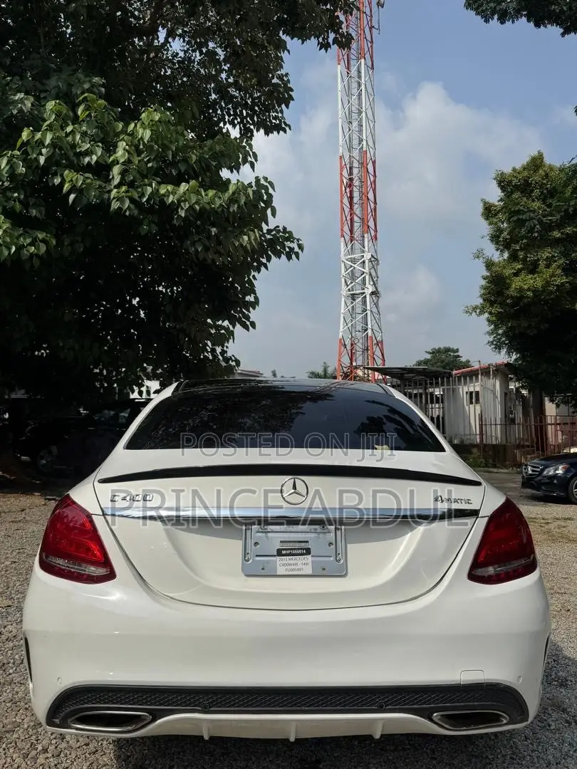 Mercedes-Benz C400 2017 White