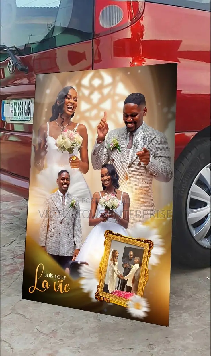 Ikeja Title: Wedding, Event Photo Frames Personalized Event Gifts