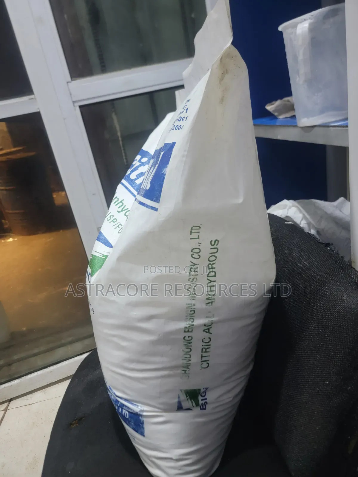 Citric Acid Anhydrous (25kg) – Ensign Brand