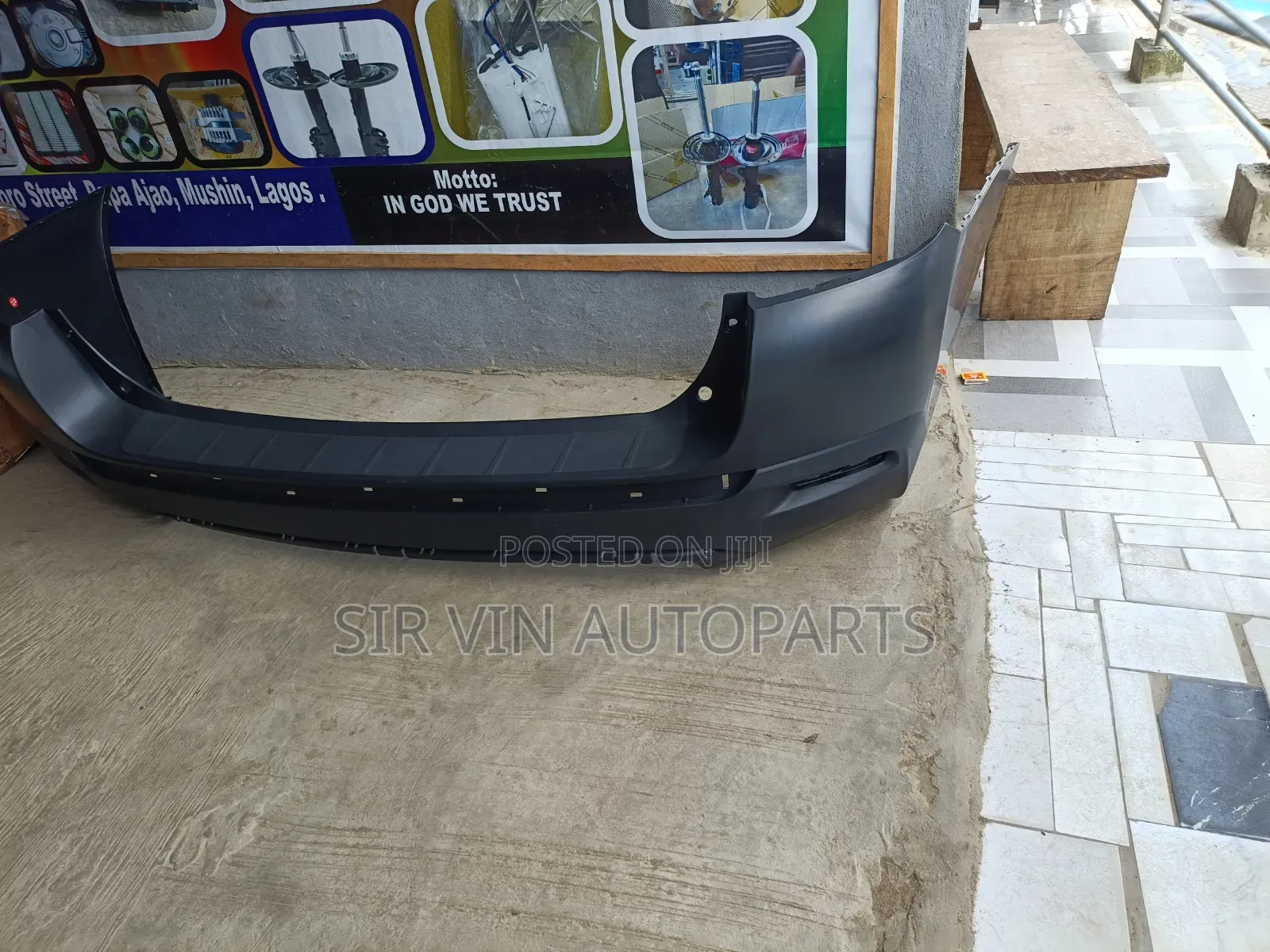 Back Bumper Toyota Highlander 2012