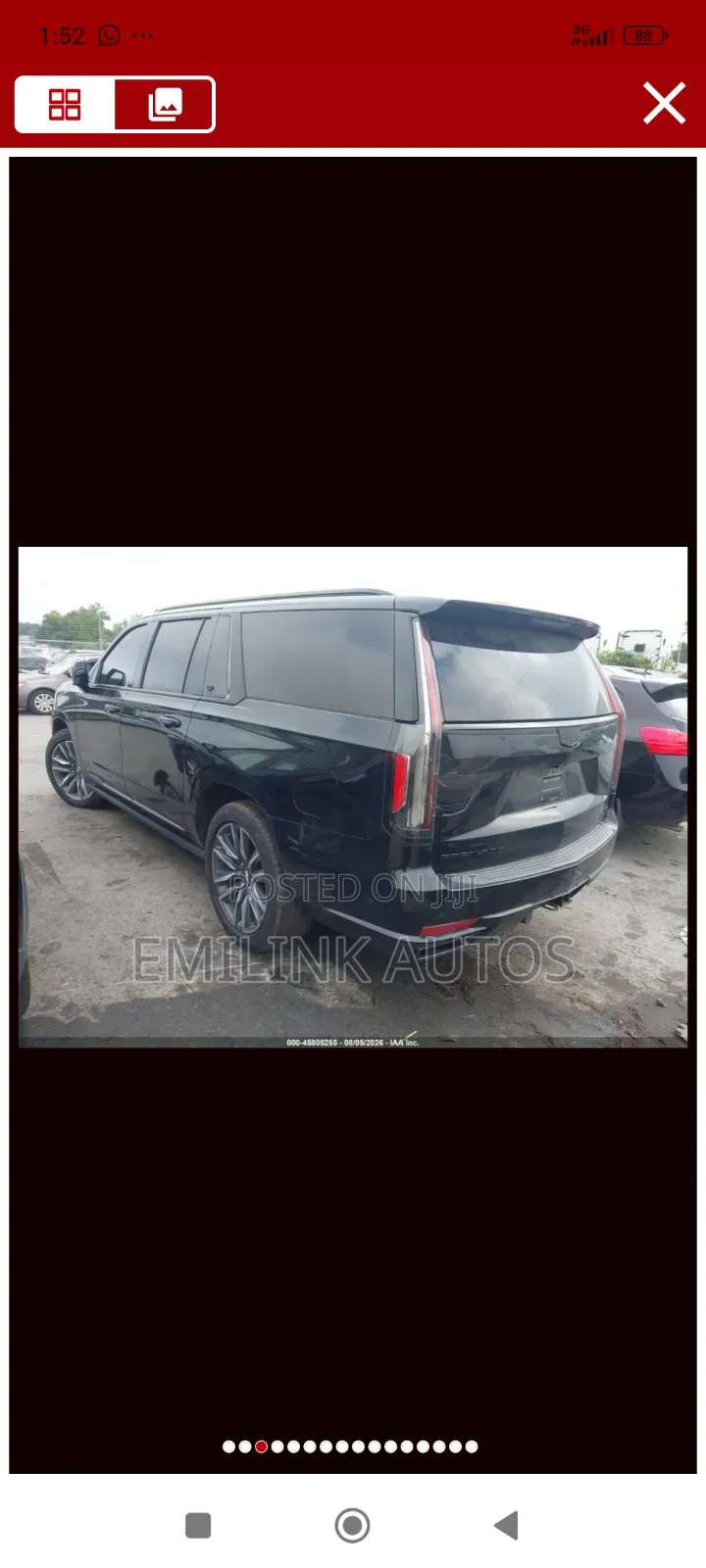 New Cadillac Escalade ESV 2026 Green