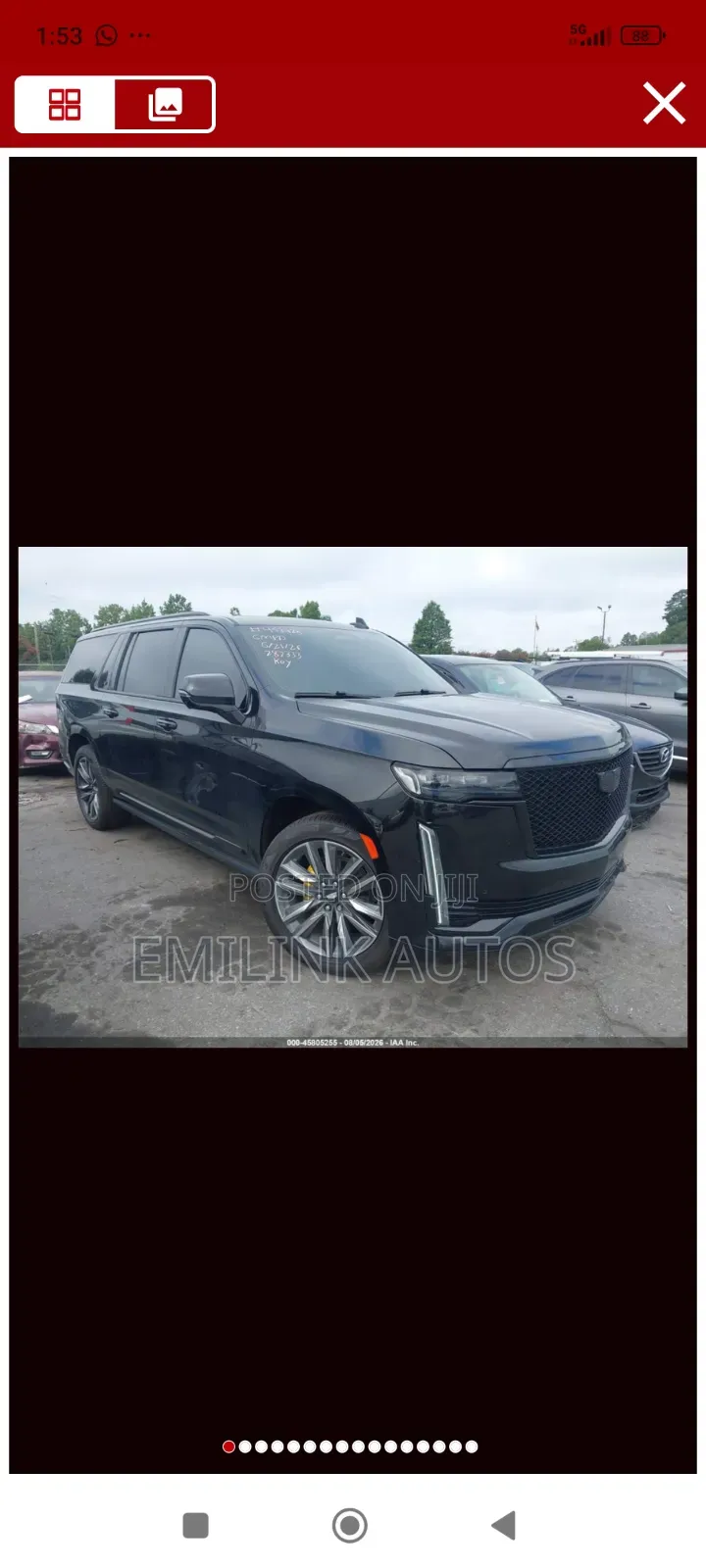 New Cadillac Escalade ESV 2026 Green