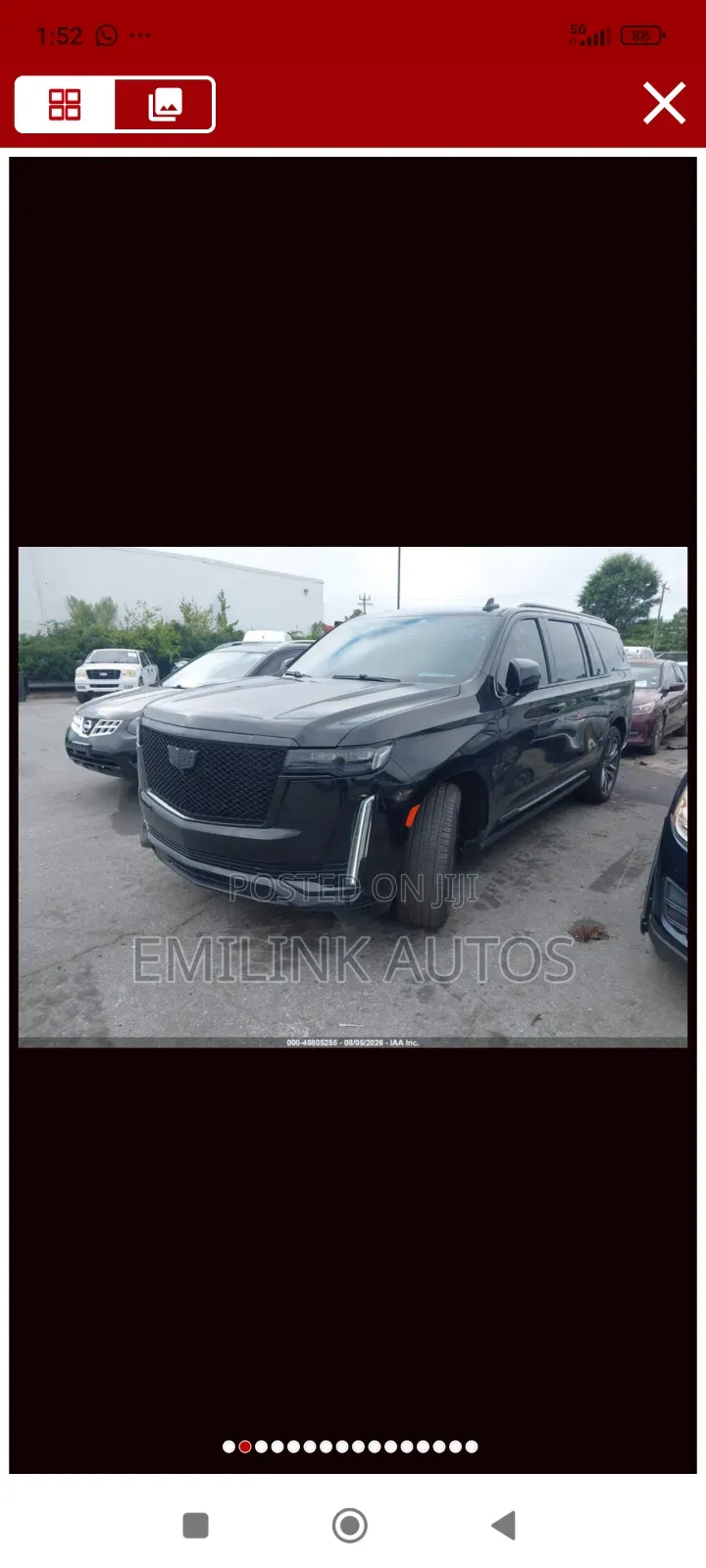 New Cadillac Escalade ESV 2026 Green