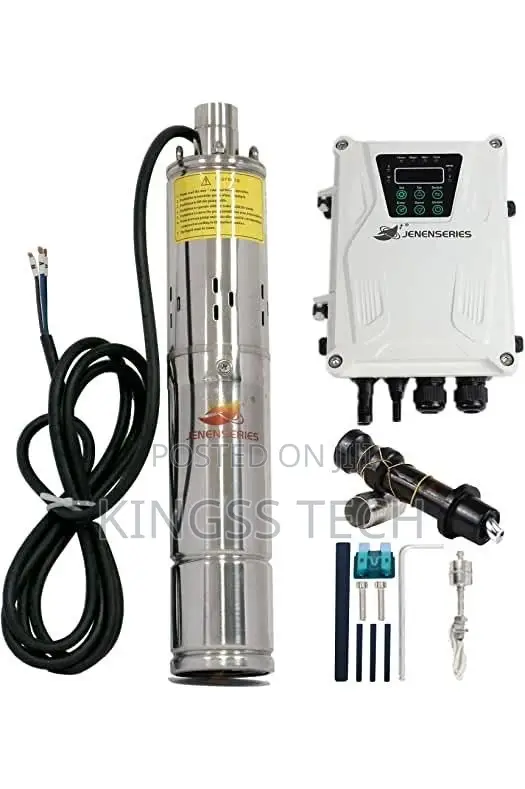 JENENSERIES Submersible AC/DC Solar Water Pump 0.75hp