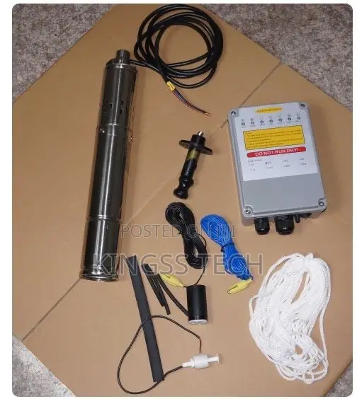 JENENSERIES Submersible AC/DC Solar Water Pump 0.75hp