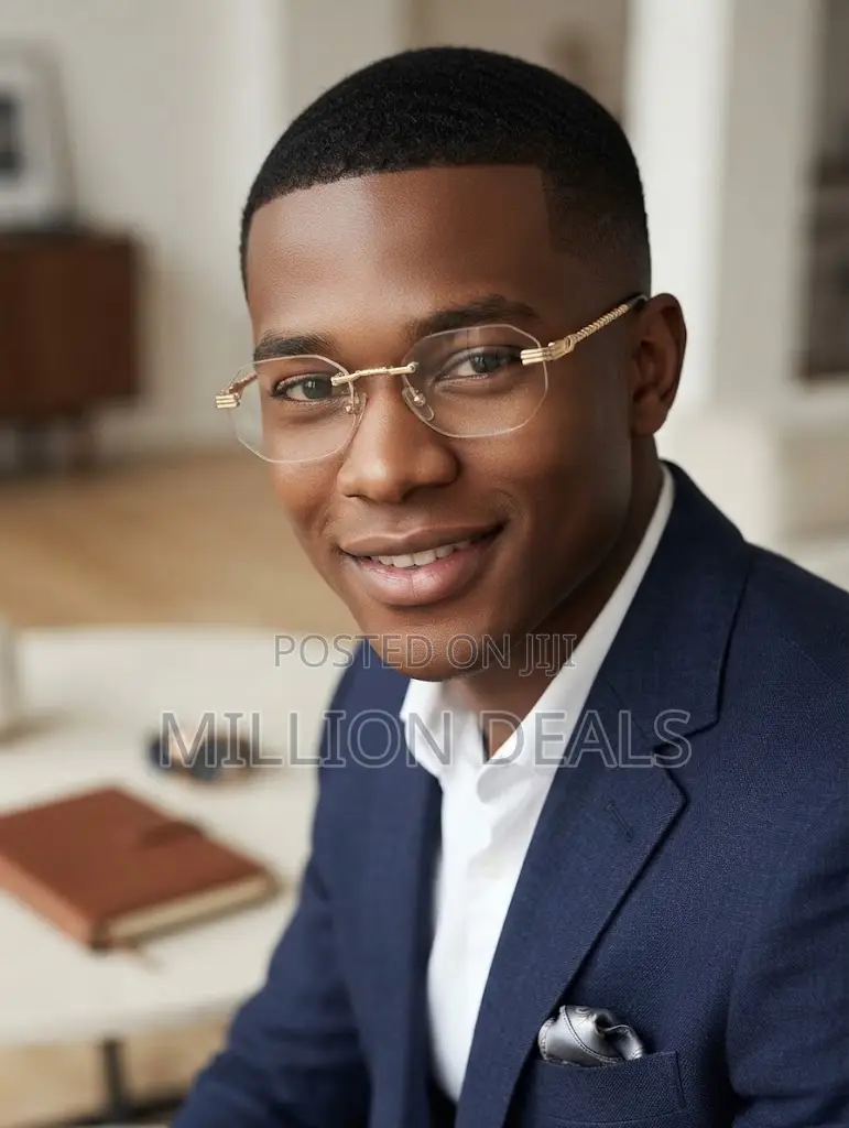 See Through Lightweight Stylish Men's Glasses