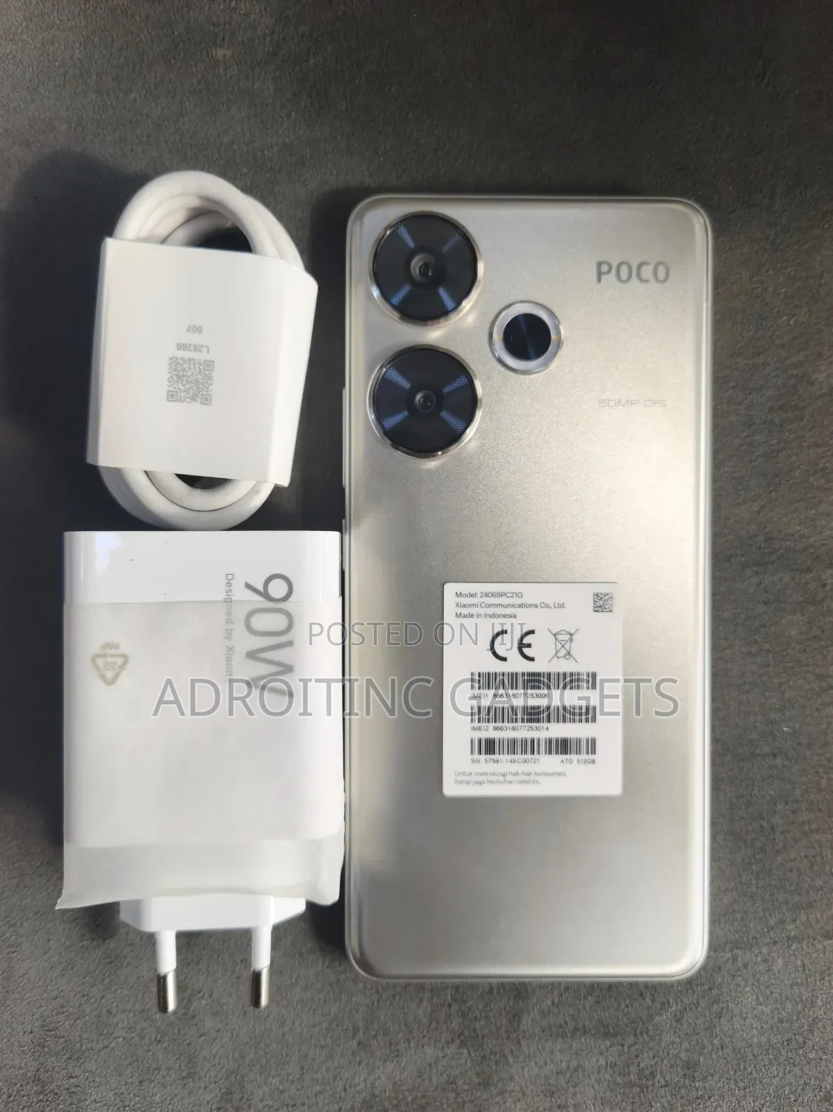 New Xiaomi Poco F6 512 GB Rose Gold