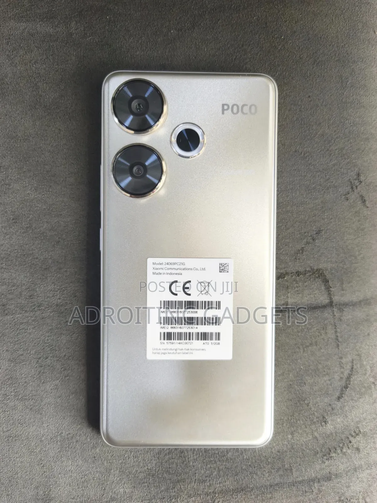 New Xiaomi Poco F6 512 GB Rose Gold