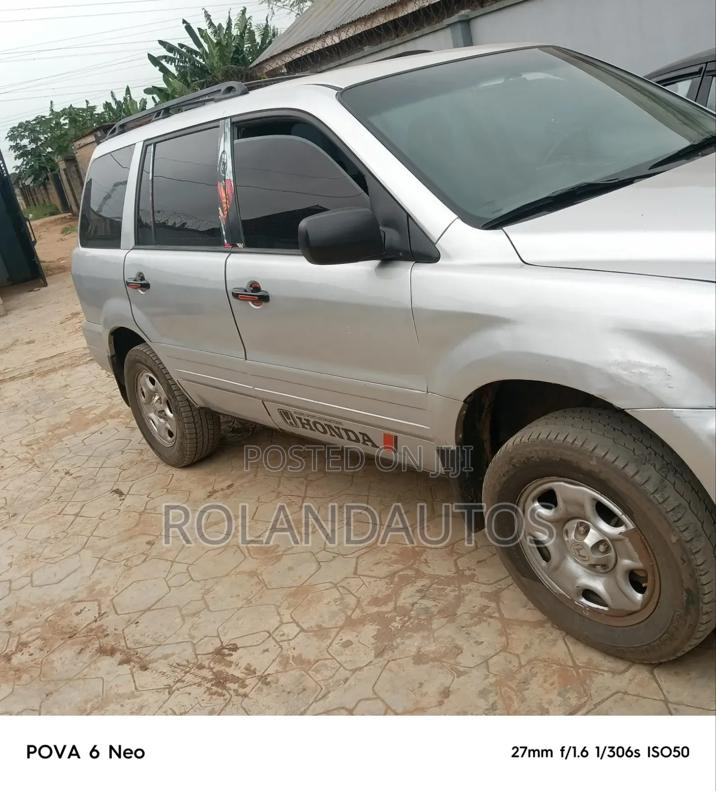 Honda Pilot 2005 Silver