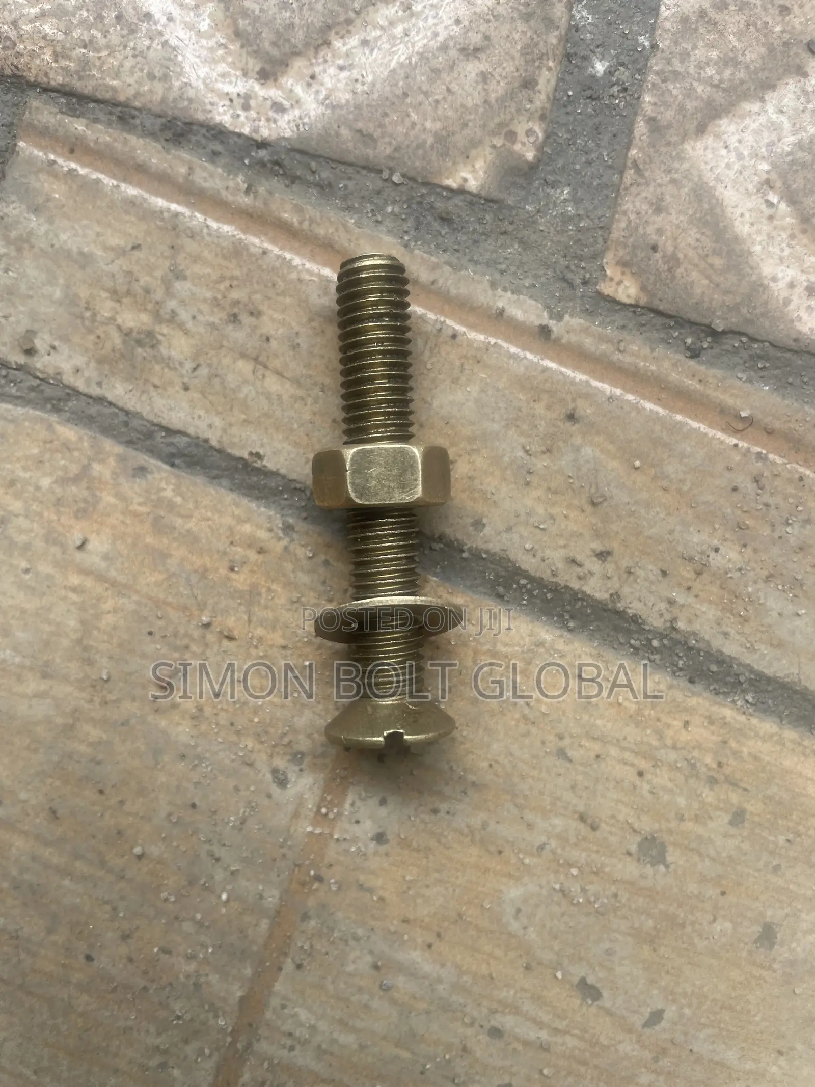M6x40 Brass Bolt