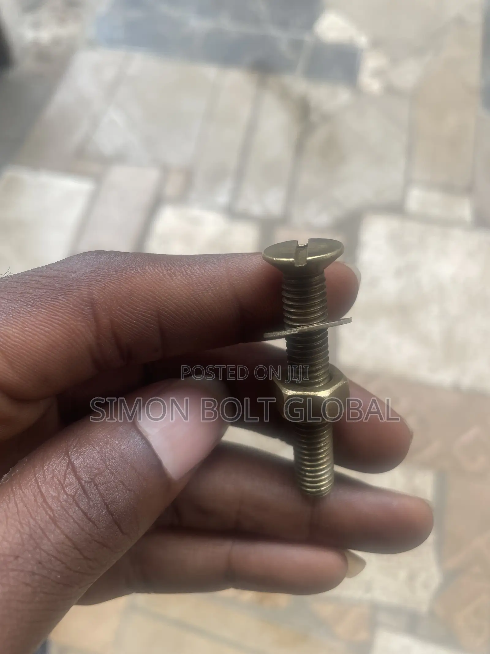 M6x40 Brass Bolt