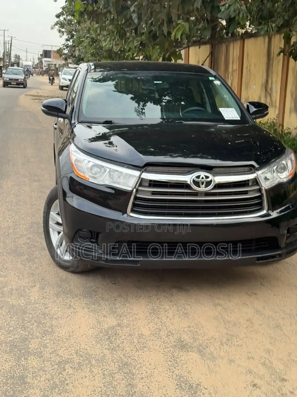 Toyota Highlander LE V6 4x4 (3.5L 6cyl 6A) 2016 Black