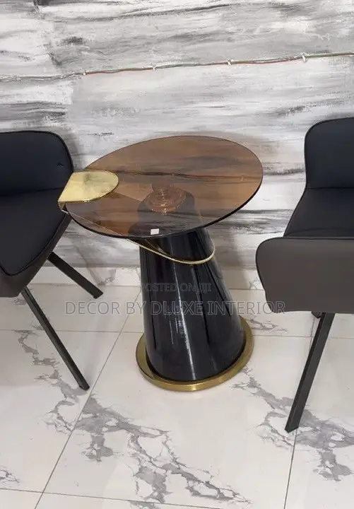 Tempered Glass Nordic Side Table