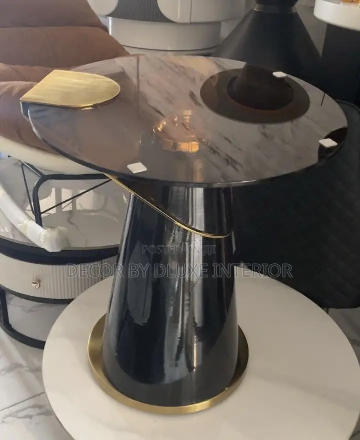 Tempered Glass Nordic Side Table