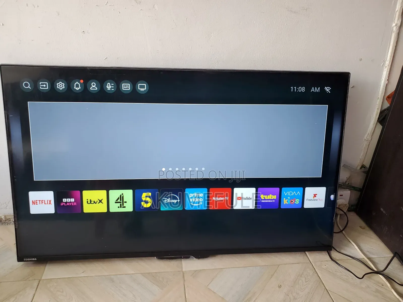 Toshiba Vidaa Smart TV 43 Inches Display With Free Netflix Account