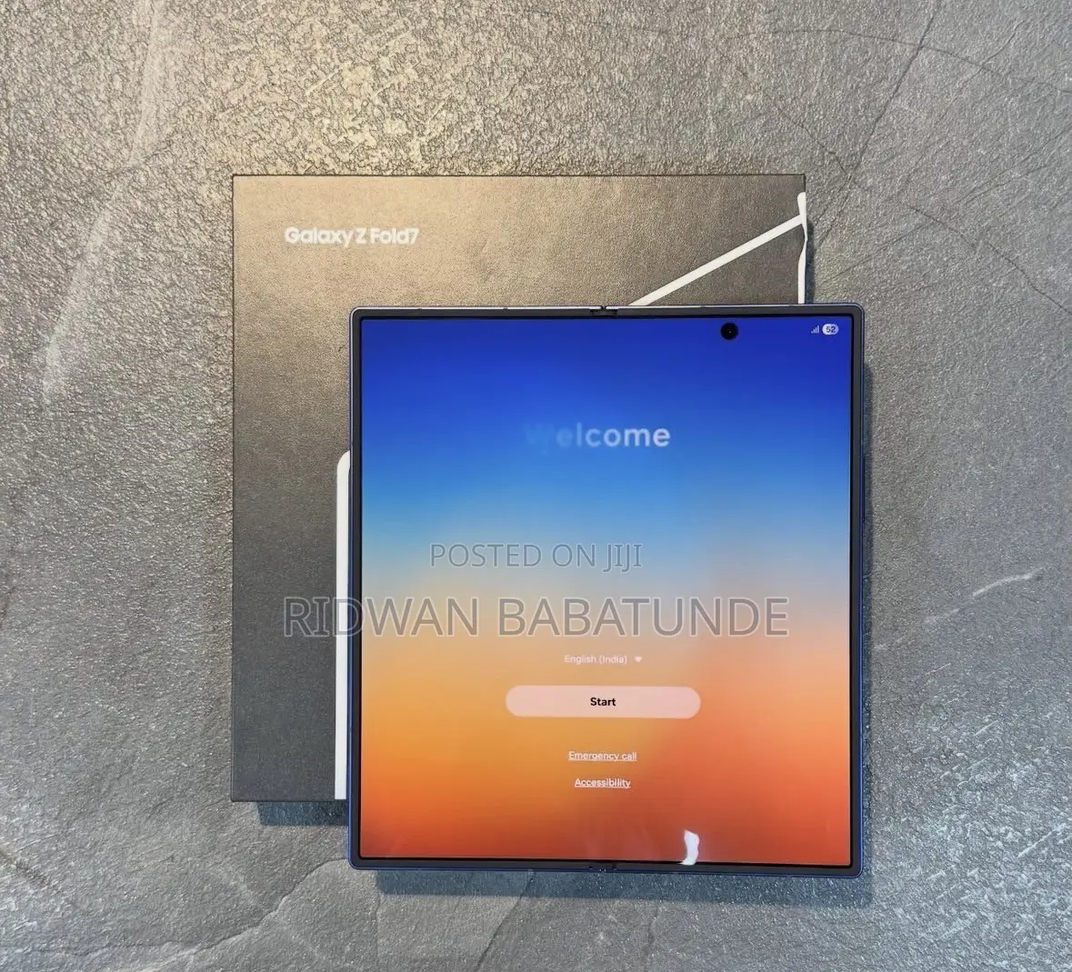 New Samsung Galaxy Z Fold7 512 GB Blue