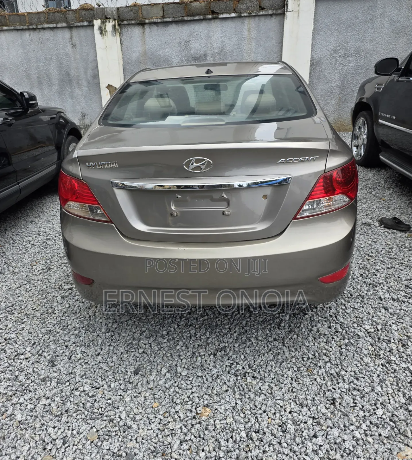 Hyundai Accent 2013 Brown
