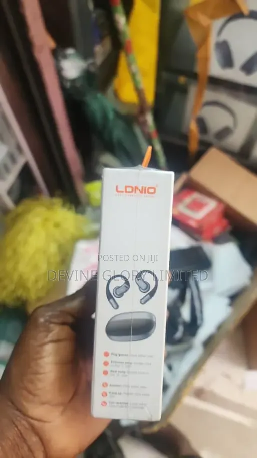 LDNIO T12 Bluetooth 5.4 Open-Ear Wireless Stereo Earbuds