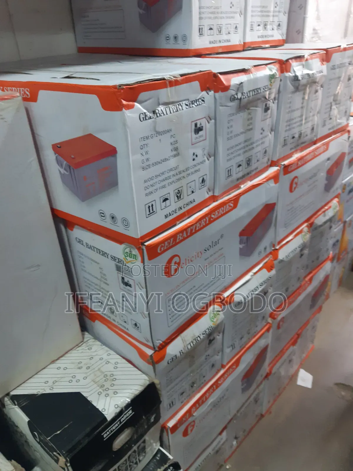 Felicity Solar Dry Cell Battery 200ah 12v