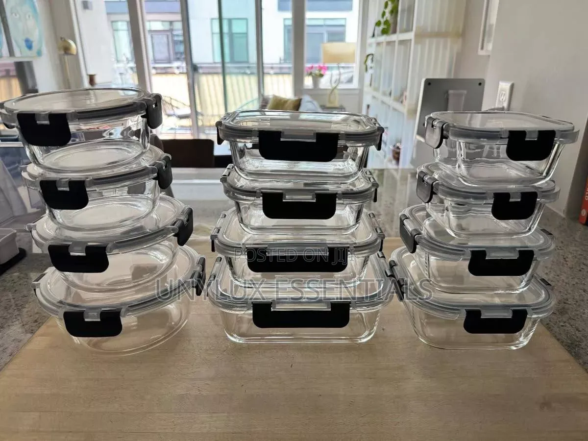 12pcs Glass Bowl Set