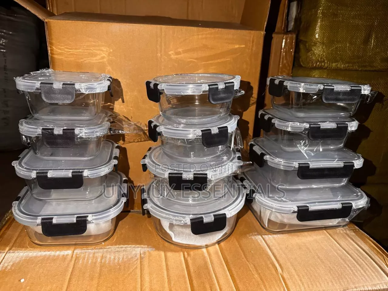 12pcs Glass Bowl Set