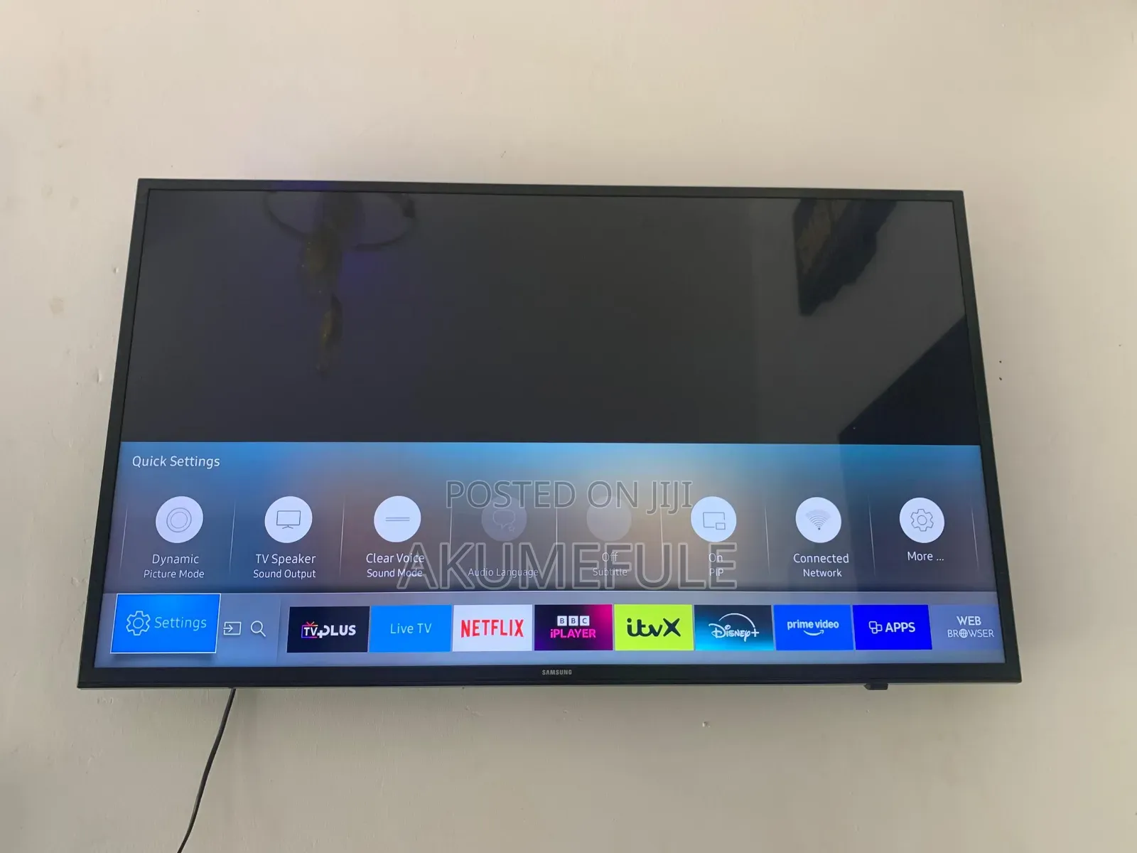 Samsung Smart TV 43 Inches Display With Free Netflix Account
