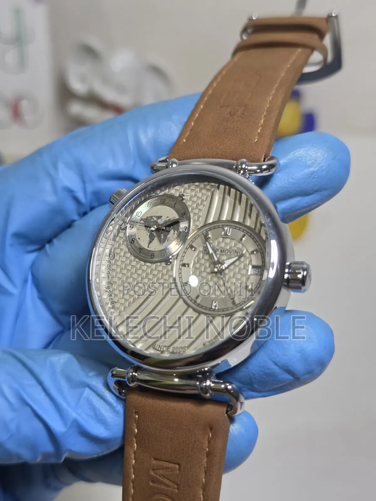 Keep Moving Men's Wrist Watch
