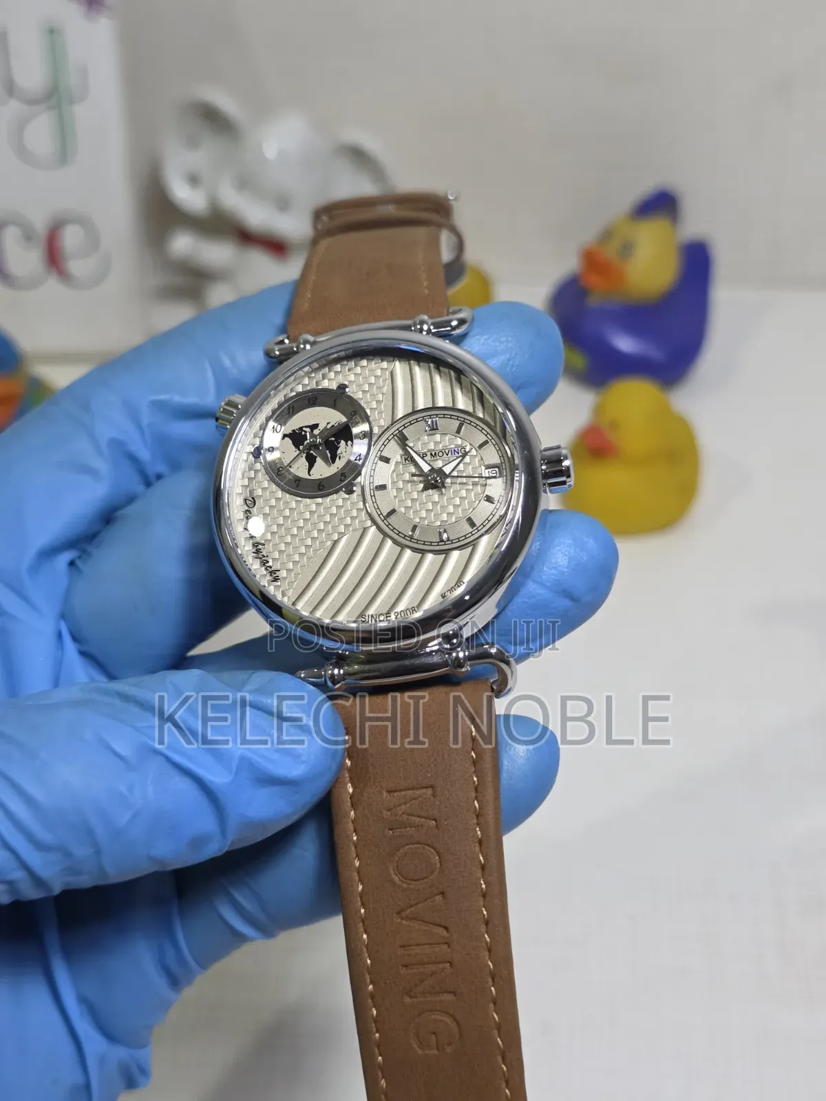 Keep Moving Men's Wrist Watch