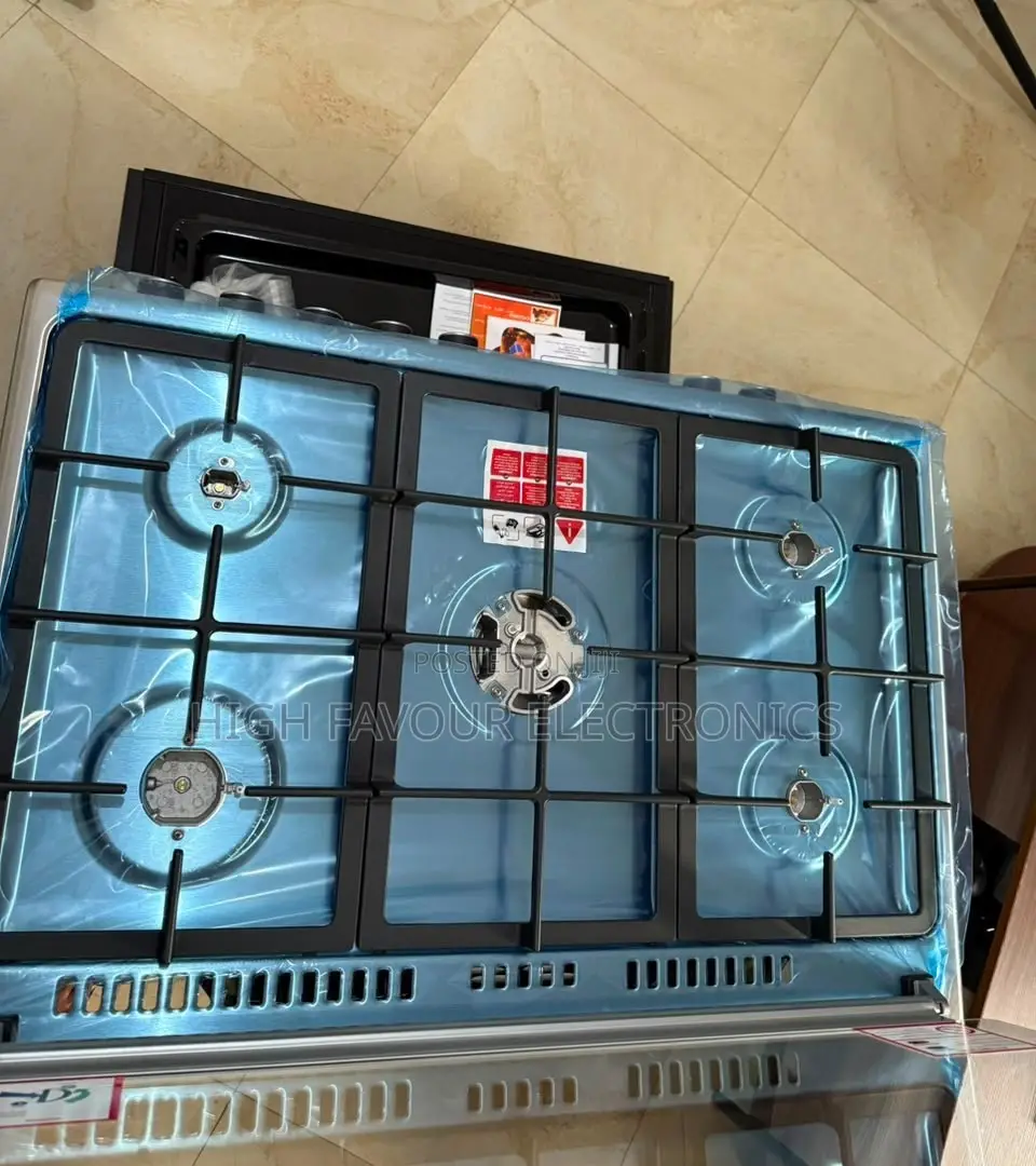 Brand New Maxi Gas Cooker 5 Burners All With Oven