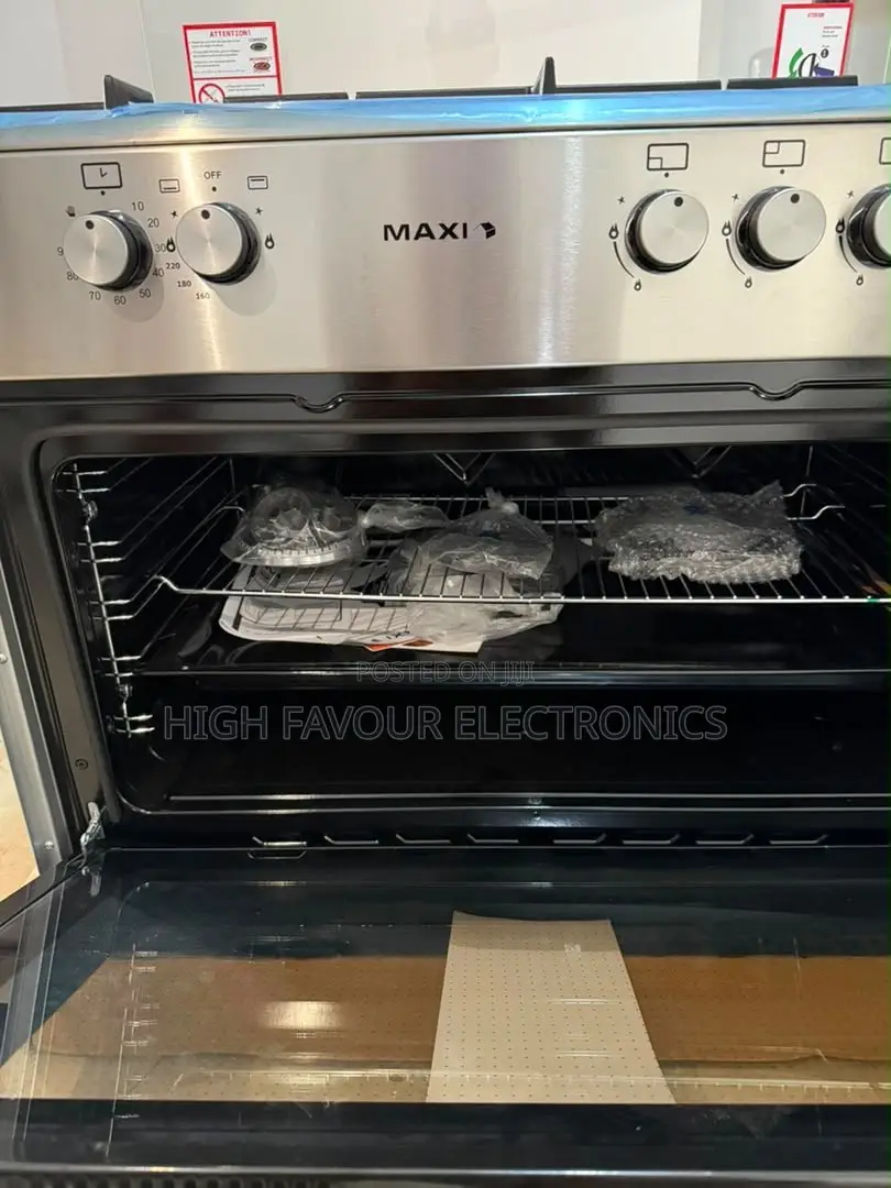 Brand New Maxi Gas Cooker 5 Burners All With Oven