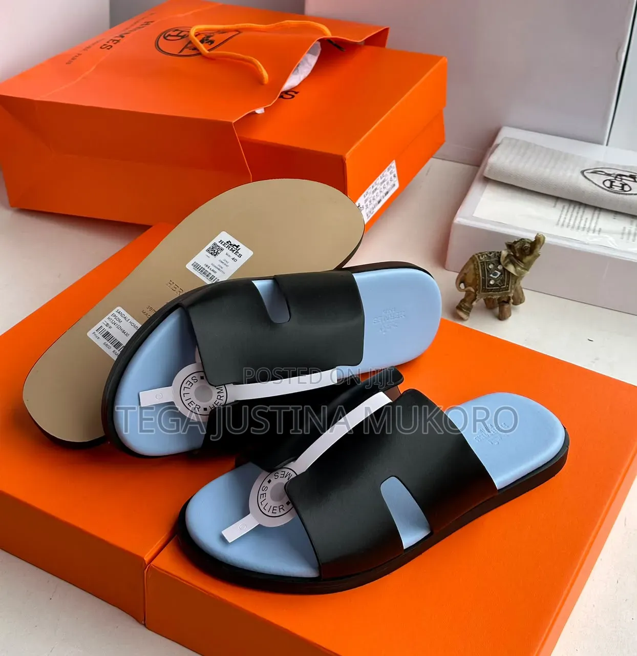 Luxury Latest Design Men's Chain Pam Slippers