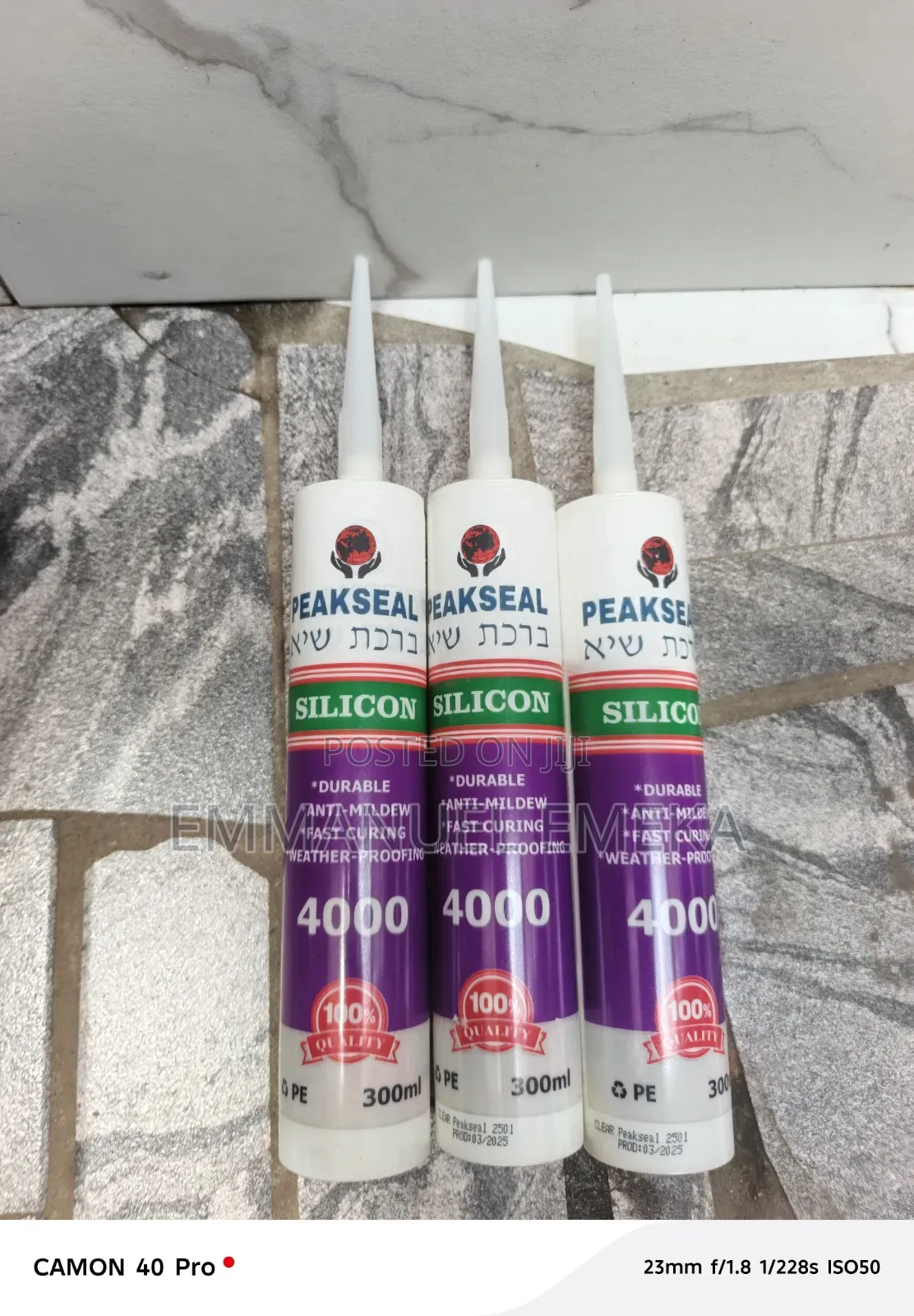 Peakseal 4000 Silicone Sealant,
