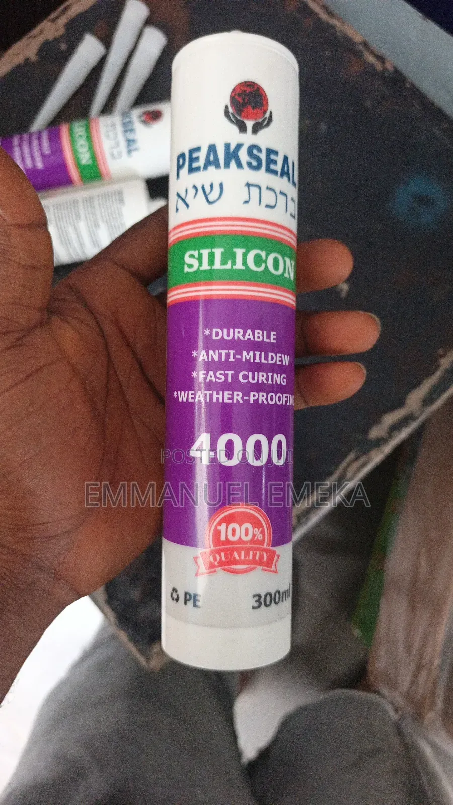 Peakseal 4000 Silicone Sealant,