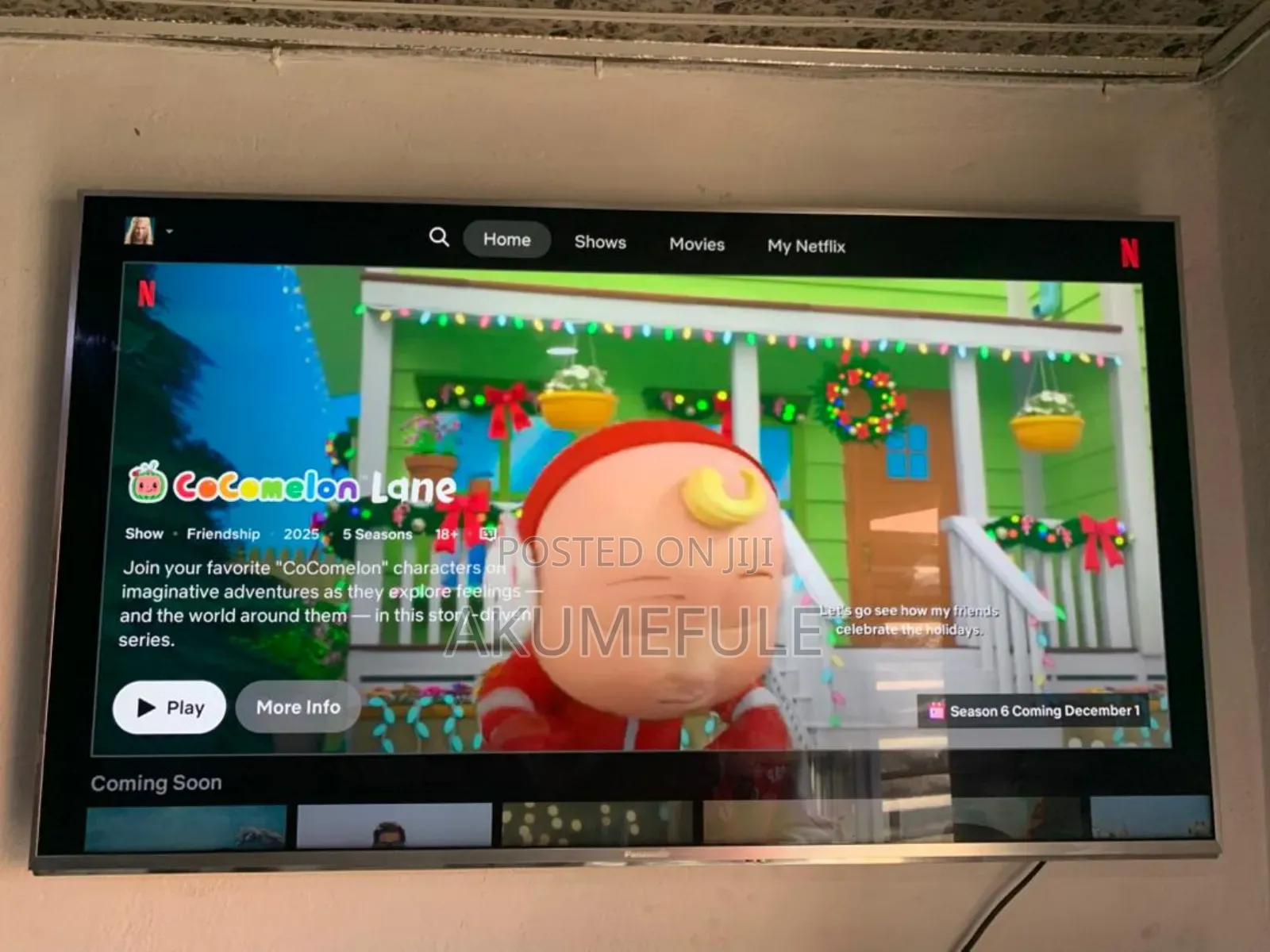 Panasonic Smart TV 50 Inches Display With Free Netflix Account