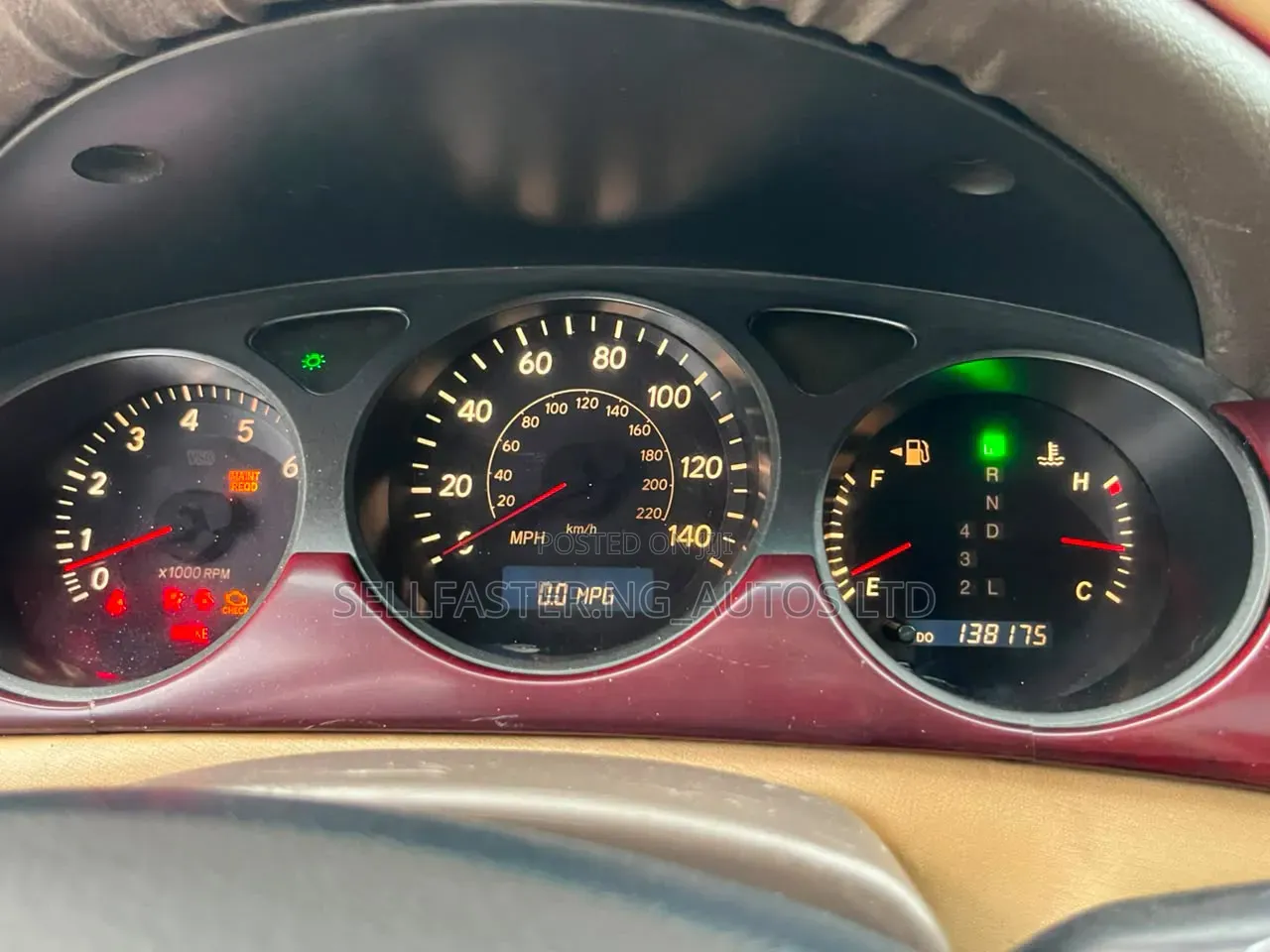 Lexus ES 2003 Gold